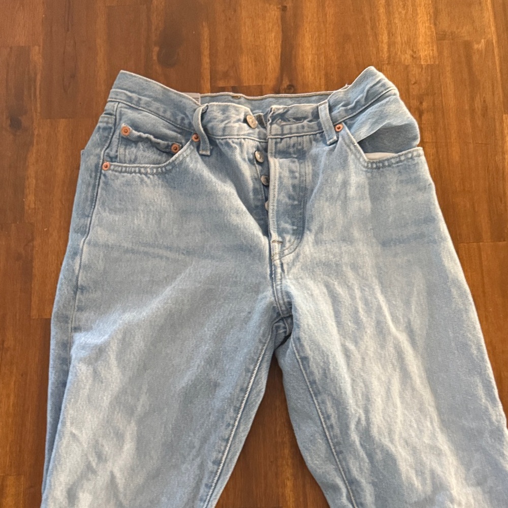Levi's Light Blue High Rise Women Jeans